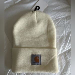 WHITE CARHARTT BEANIE